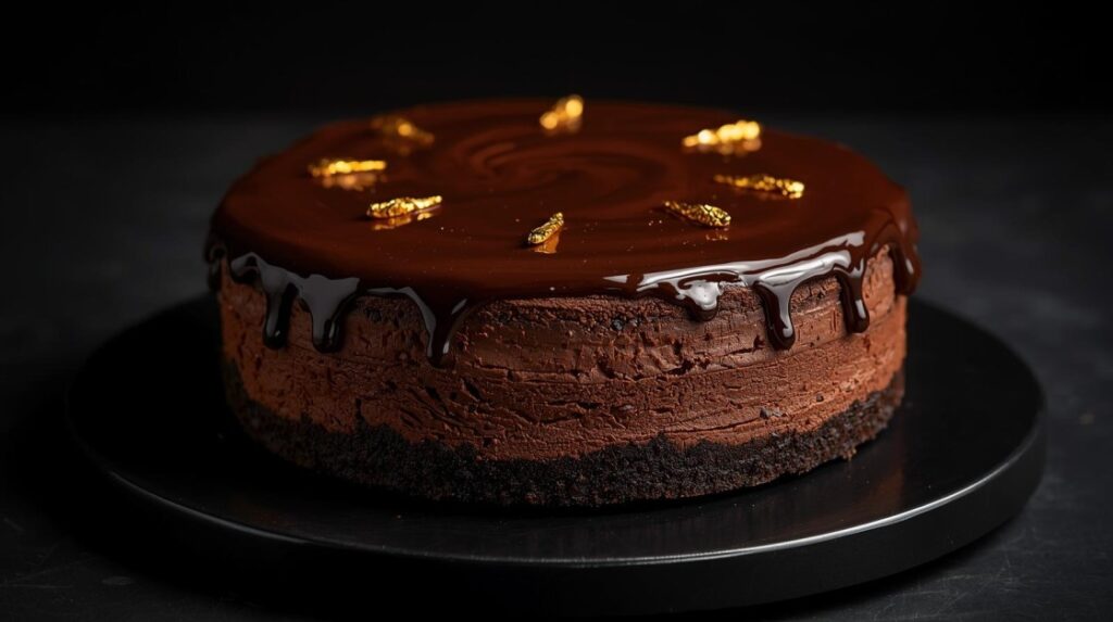 Black Tie Mousse Cake