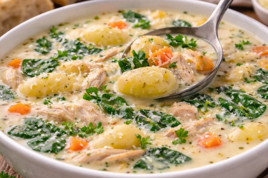 Chicken Gnocchi Soup