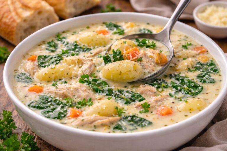 Chicken Gnocchi Soup