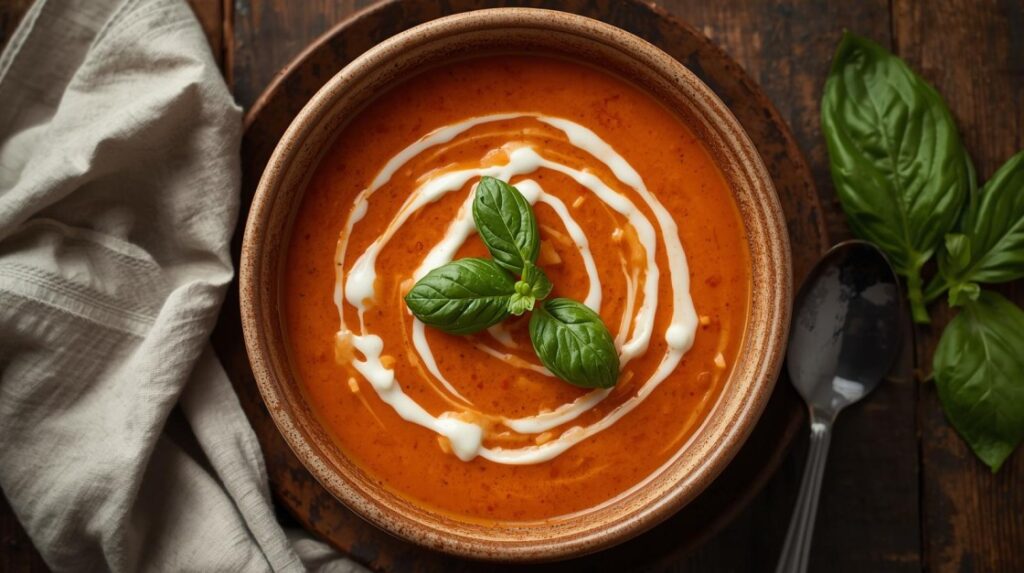 Creamy Tomato Basil Soup