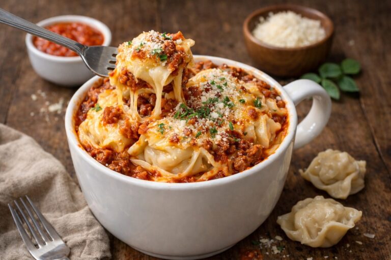 Dumpling Lasagna Recipe