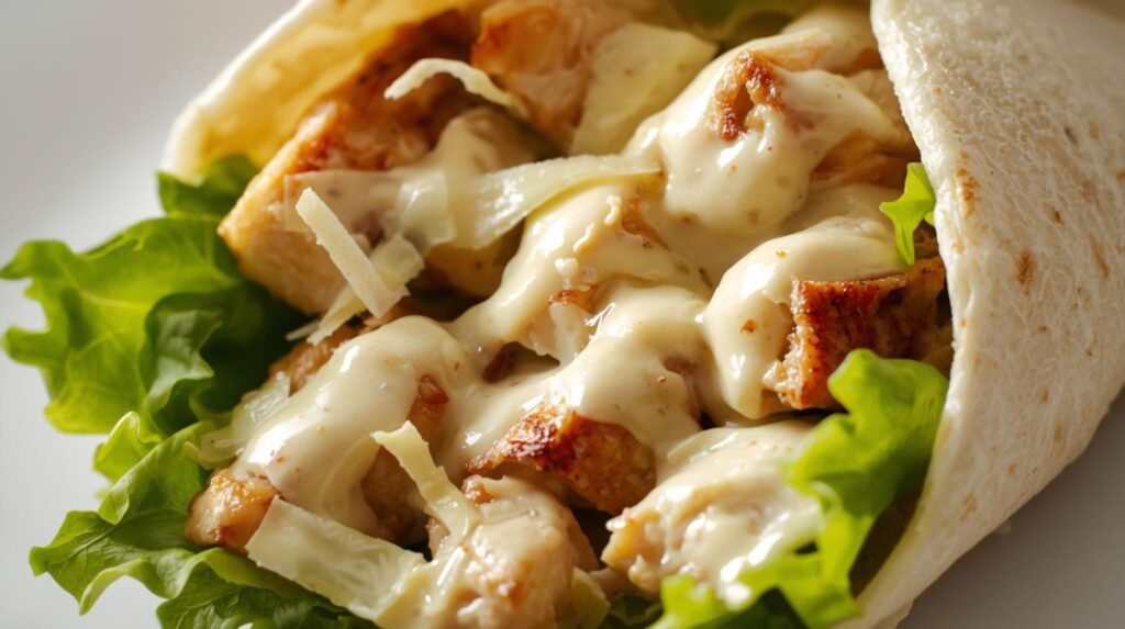 Chicken Caesar Wrap Recipe