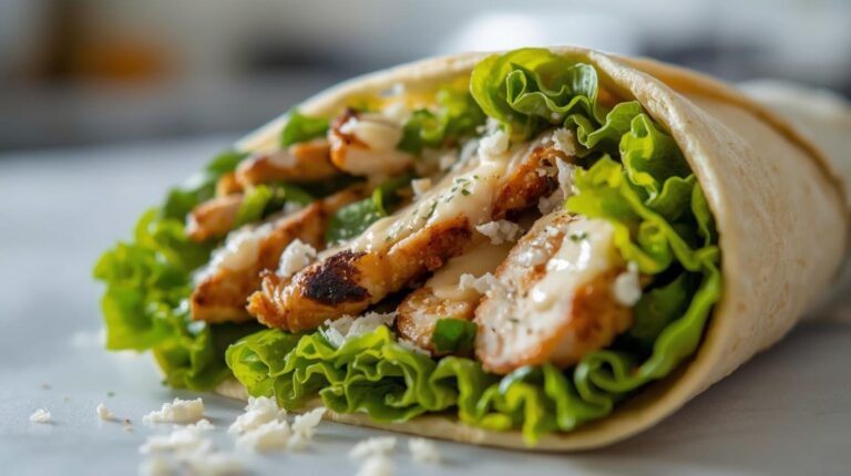 Chicken Caesar Wrap Recipe