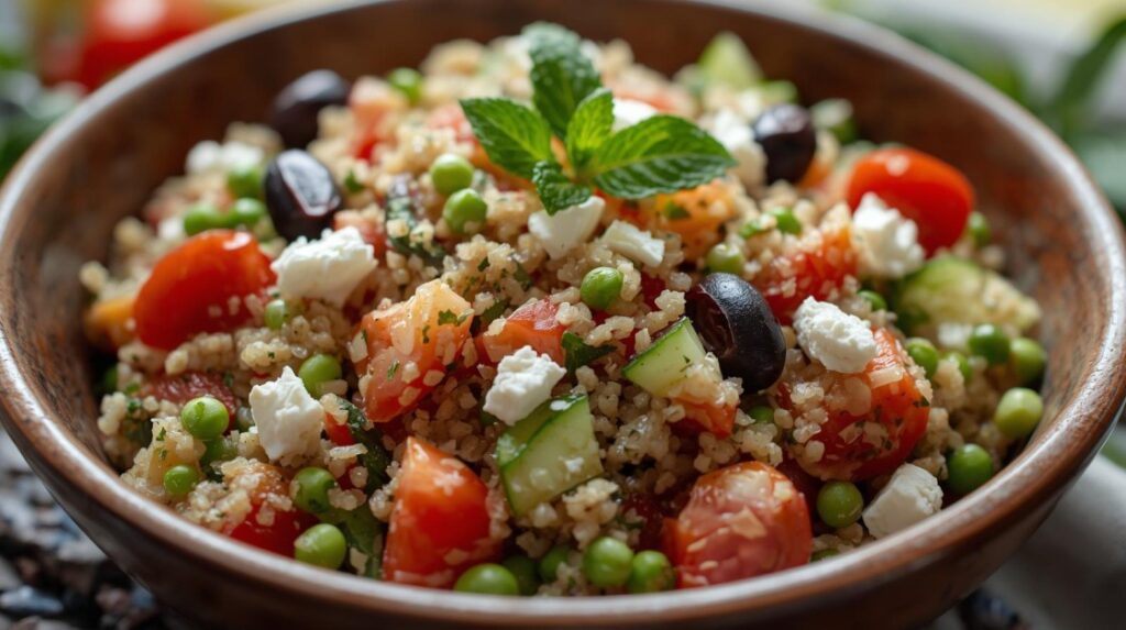 Mediterranean Grain Spring Salad