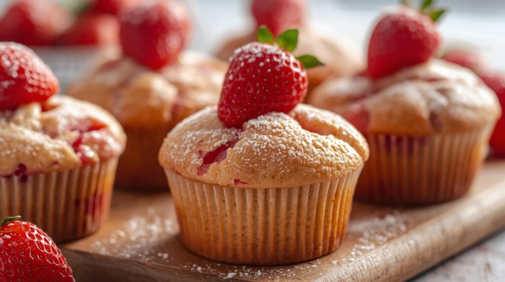 Strawberry Muffins Recipe