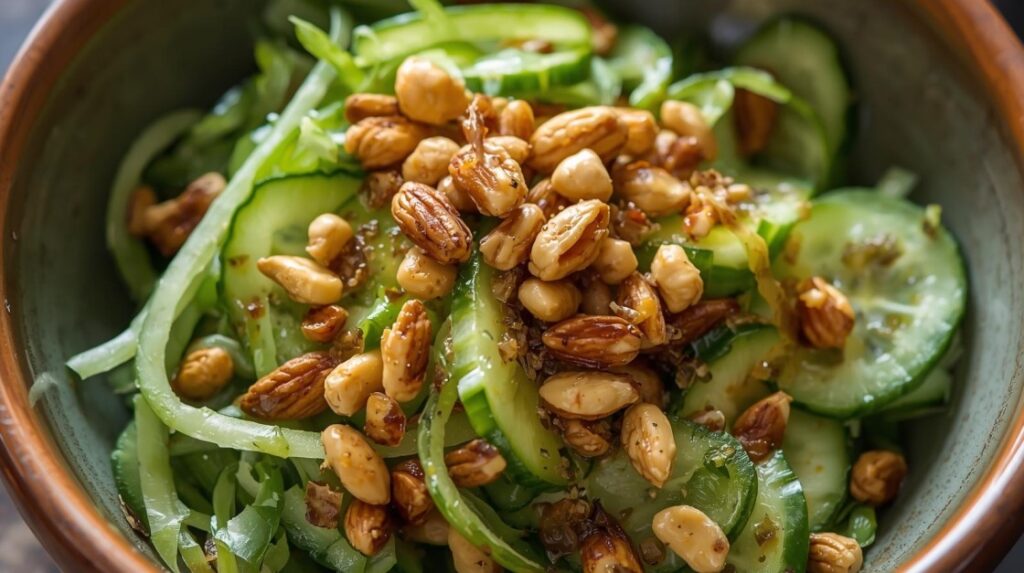 Thai Cucumber Peanut Salad