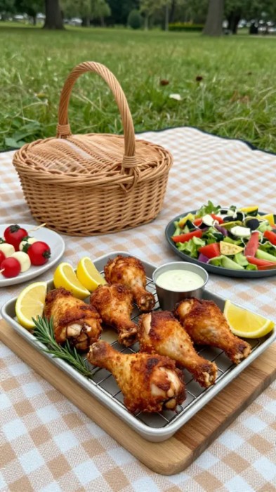 Crispy Oven-Fried Chicken Drumsticks