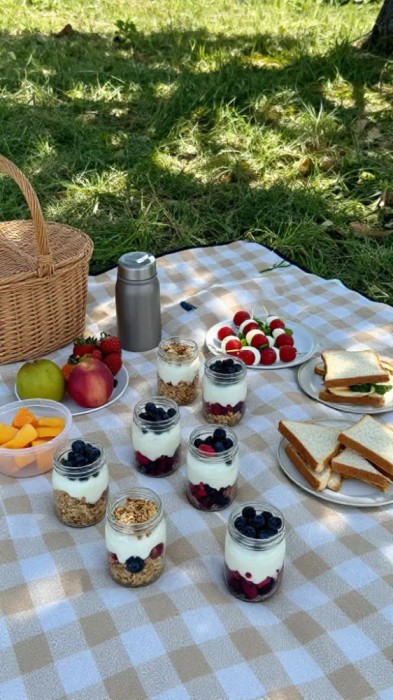 Individual Fruit Parfaits