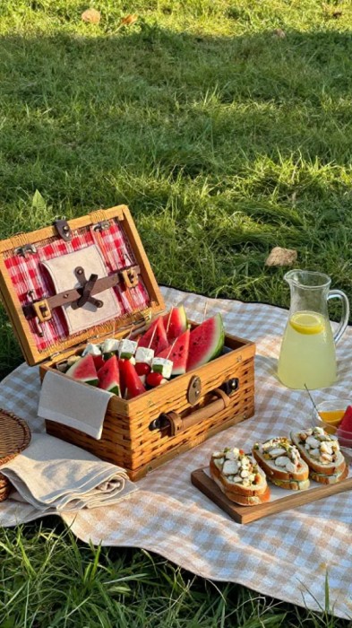 Watermelon and Feta Cubes